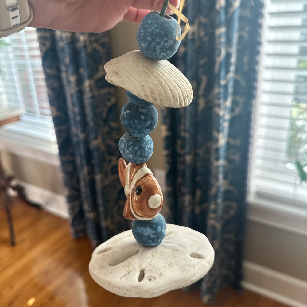 Hanging Fish & Shell Decoration - Picture 3 of 5